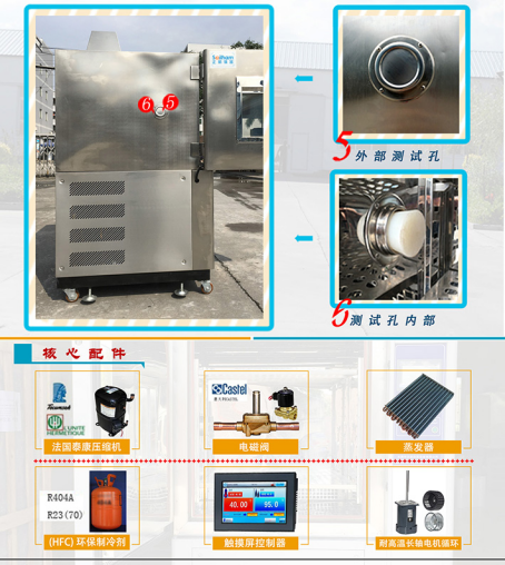 恒定濕熱試驗(yàn)箱核心配件介紹
